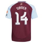 Aston Villa Jerseys - Official aston villa adidas home shirt 2024-25 with turner 14 cup printing Collection for AVFC Fans