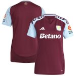 Aston Villa Jerseys - Official aston villa adidas home shirt 2024-25 – womens Collection for AVFC Fans