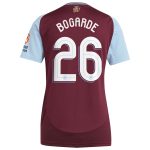 Aston Villa Jerseys - Official aston villa adidas home shirt 2024-25 – womens with bogarde 26 cup printing Collection for AVFC Fans