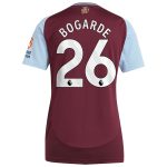 Aston Villa Jerseys - Official aston villa adidas home shirt 2024-25 – womens with bogarde 26 printing Collection for AVFC Fans