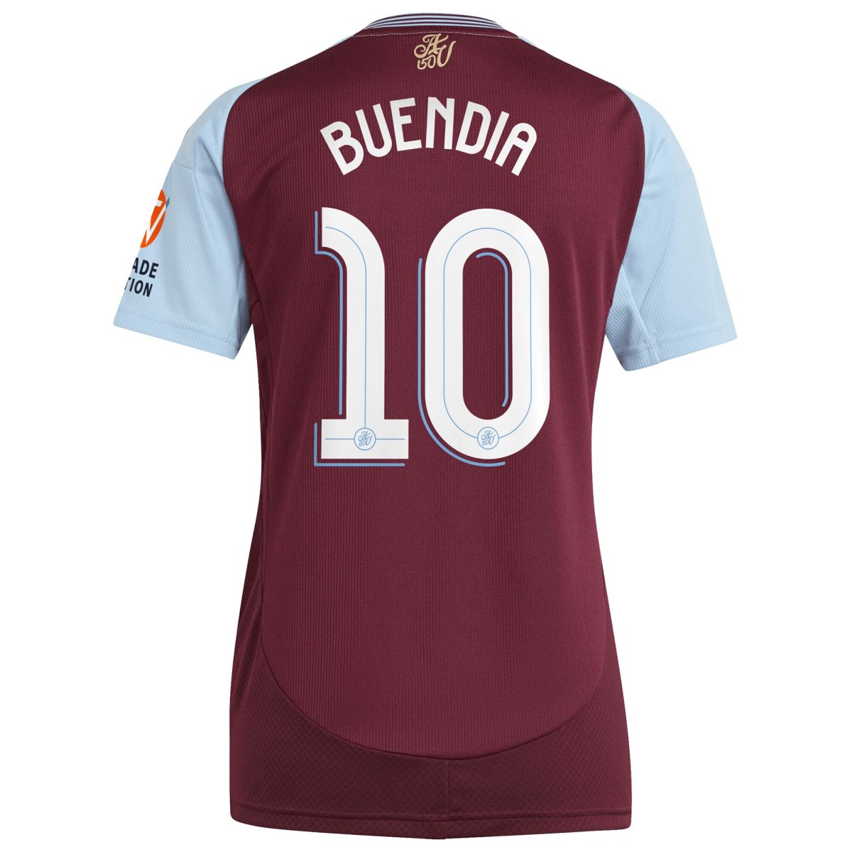 Aston Villa Jerseys - Official aston villa adidas home shirt 2024-25 – womens with buendia 10 cup printing Collection for AVFC Fans