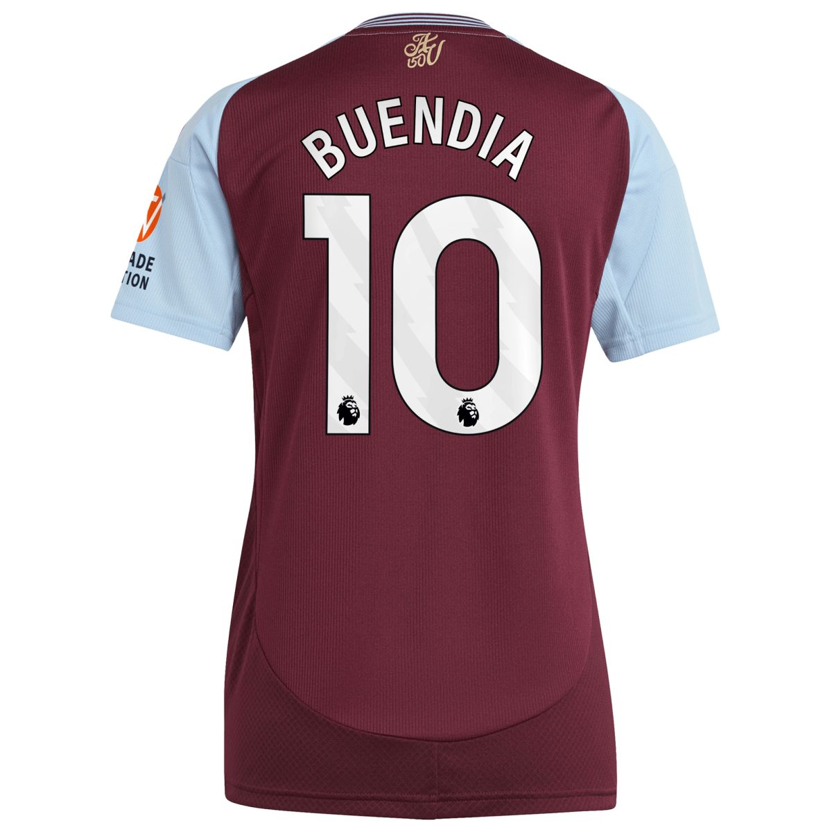 Aston Villa Jerseys - Official aston villa adidas home shirt 2024-25 – womens with buendia 10 printing Collection for AVFC Fans