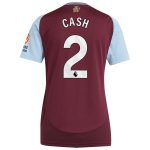 Aston Villa Jerseys - Official aston villa adidas home shirt 2024-25 – womens with cash 2 printing Collection for AVFC Fans
