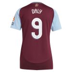 Aston Villa Jerseys - Official aston villa adidas home shirt 2024-25 – womens with daly 9 cup printing Collection for AVFC Fans