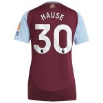 Aston Villa Jerseys - Official aston villa adidas home shirt 2024-25 – womens with hause 30 printing Collection for AVFC Fans