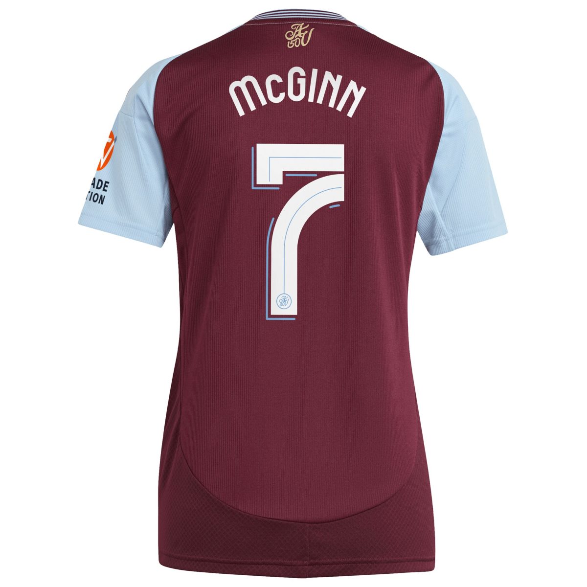 Aston Villa Jerseys - Official aston villa adidas home shirt 2024-25 – womens with mcginn 7 cup printing Collection for AVFC Fans
