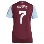 Aston Villa Jerseys - Official aston villa adidas home shirt 2024-25 – womens with mcginn 7 cup printing Collection for AVFC Fans