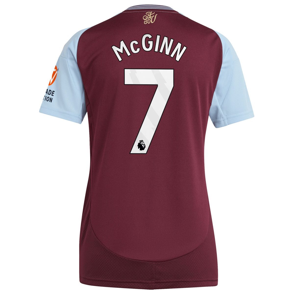 Aston Villa Jerseys - Official aston villa adidas home shirt 2024-25 – womens with mcginn 7 printing Collection for AVFC Fans