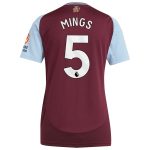 Aston Villa Jerseys - Official aston villa adidas home shirt 2024-25 – womens with mings 5 printing Collection for AVFC Fans