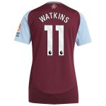 Aston Villa Jerseys - Official aston villa adidas home shirt 2024-25 – womens with watkins 11 printing Collection for AVFC Fans