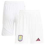 Aston Villa Jerseys - Official aston villa adidas home shorts 2024-25 with custom printing Collection for AVFC Fans