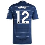Aston Villa Jerseys - Official aston villa adidas third authentic shirt 2024-25 with digne 12 printing Collection for AVFC Fans