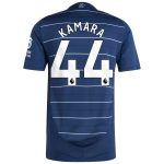 Aston Villa Jerseys - Official aston villa adidas third authentic shirt 2024-25 with kamara 44 printing Collection for AVFC Fans