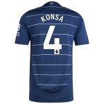 Aston Villa Jerseys - Official aston villa adidas third authentic shirt 2024-25 with konsa 4 printing Collection for AVFC Fans