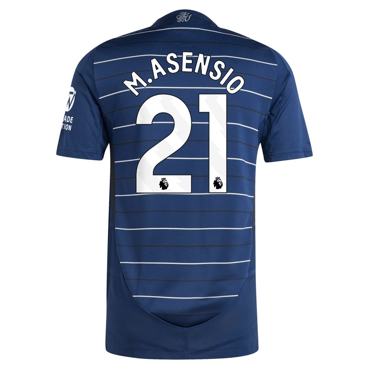 Aston Villa Jerseys - Official aston villa adidas third authentic shirt 2024-25 with m.asensio 21 printing Collection for AVFC Fans