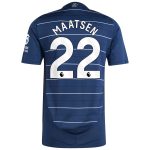 Aston Villa Jerseys - Official aston villa adidas third authentic shirt 2024-25 with maatsen 22 printing Collection for AVFC Fans