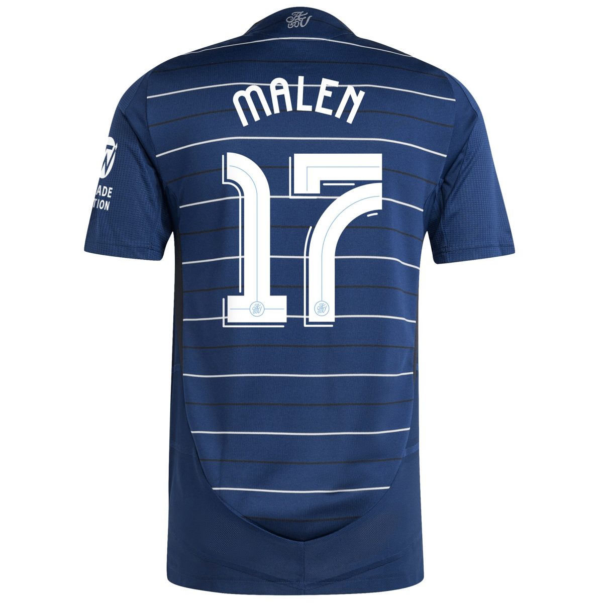 Aston Villa Jerseys - Official aston villa adidas third authentic shirt 2024-25 with malen 17 cup printing Collection for AVFC Fans