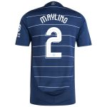 Aston Villa Jerseys - Official aston villa adidas third authentic shirt 2024-25 with mayling 2 cup printing Collection for AVFC Fans