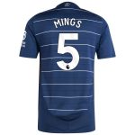 Aston Villa Jerseys - Official aston villa adidas third authentic shirt 2024-25 with mings 5 printing Collection for AVFC Fans