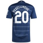 Aston Villa Jerseys - Official aston villa adidas third authentic shirt 2024-25 with nedeljković 20 cup printing Collection for AVFC Fans