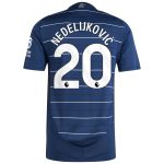 Aston Villa Jerseys - Official aston villa adidas third authentic shirt 2024-25 with nedeljković 20 printing Collection for AVFC Fans