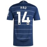 Aston Villa Jerseys - Official aston villa adidas third authentic shirt 2024-25 with pau 14 printing Collection for AVFC Fans