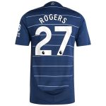 Aston Villa Jerseys - Official aston villa adidas third authentic shirt 2024-25 with rogers 27 printing Collection for AVFC Fans