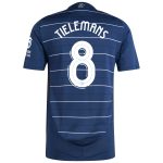 Aston Villa Jerseys - Official aston villa adidas third authentic shirt 2024-25 with tielemans 8 cup printing Collection for AVFC Fans