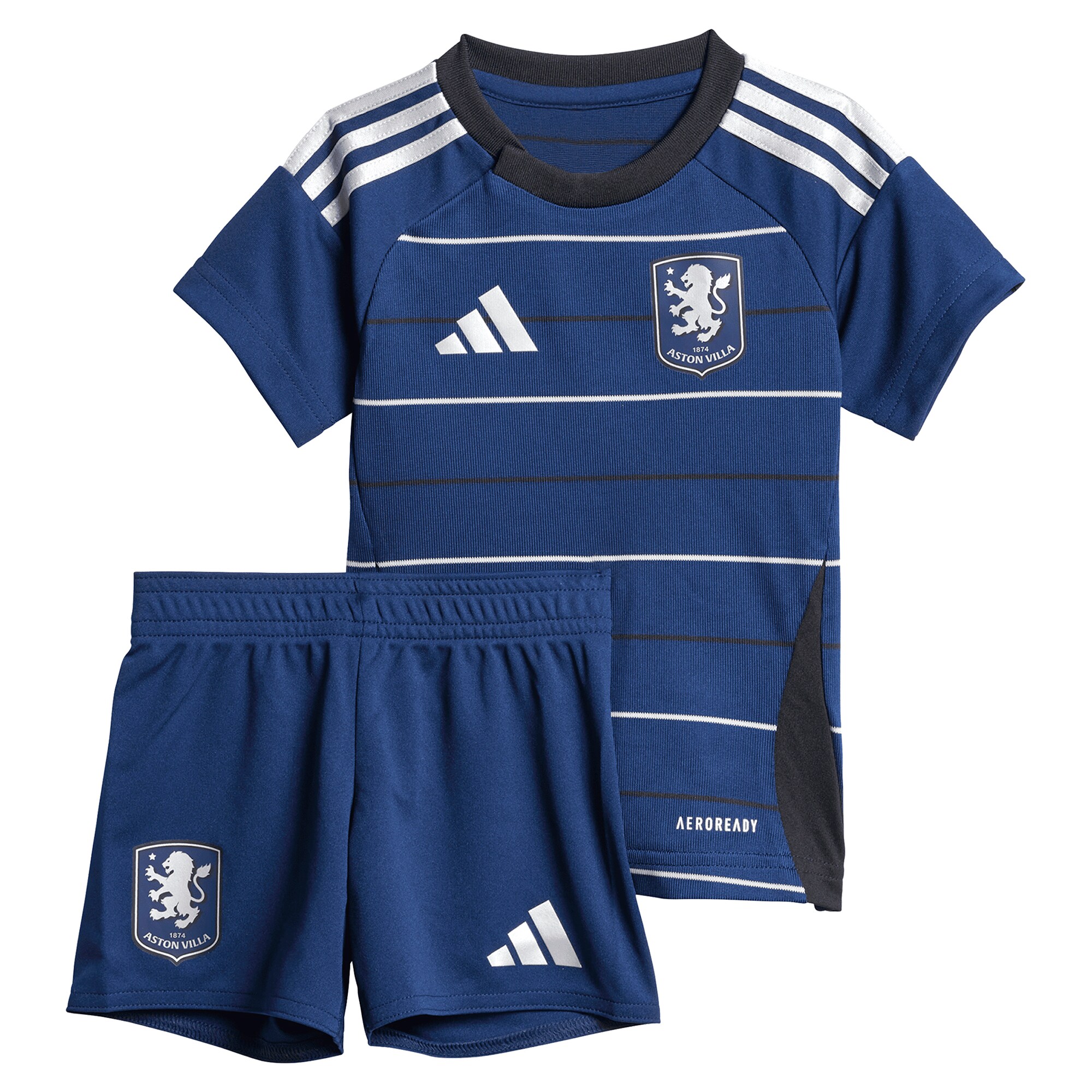 Aston Villa Jerseys - Official aston villa adidas third baby kit 2024-25 Collection for AVFC Fans