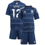 Aston Villa Jerseys - Official aston villa adidas third minikit 2024-25 with digne 12 printing Collection for AVFC Fans