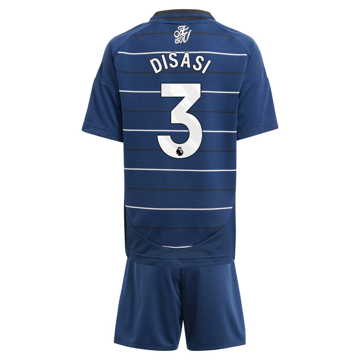 Aston Villa Jerseys - Official aston villa adidas third minikit 2024-25 with disasi 3 printing Collection for AVFC Fans
