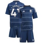 Aston Villa Jerseys - Official aston villa adidas third minikit 2024-25 with j. ramsey 41 printing Collection for AVFC Fans