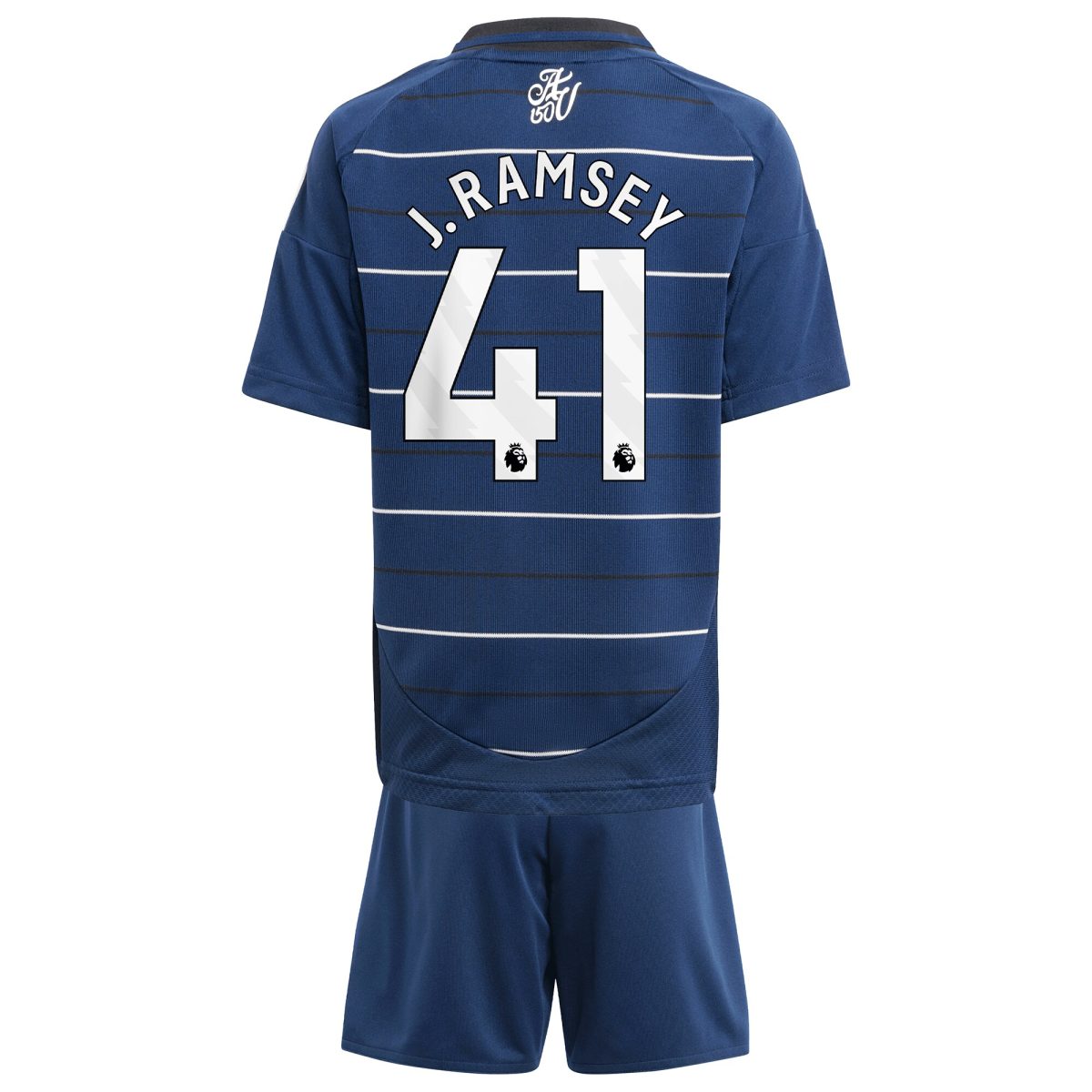 Aston Villa Jerseys - Official aston villa adidas third minikit 2024-25 with j. ramsey 41 printing Collection for AVFC Fans
