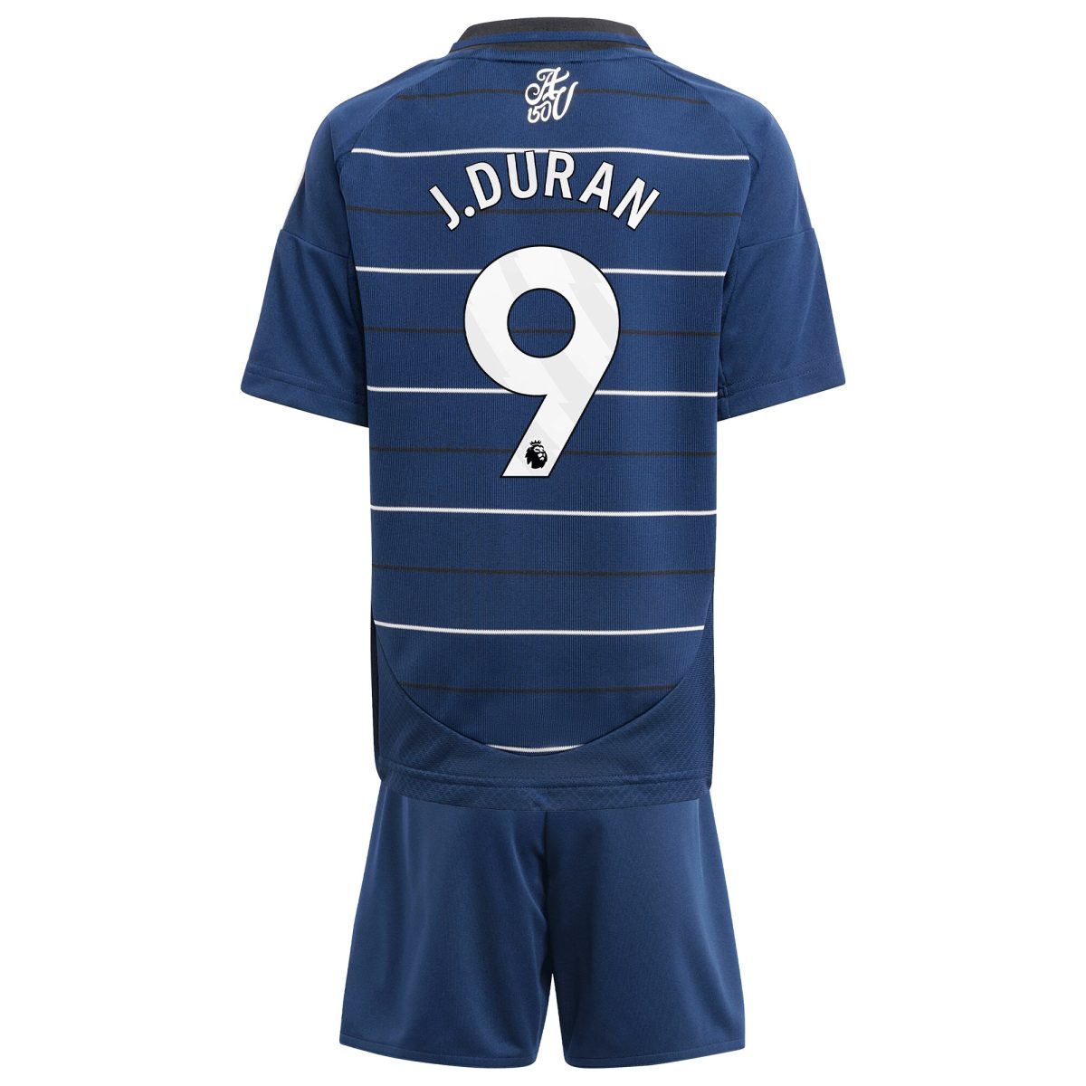 Aston Villa Jerseys - Official aston villa adidas third minikit 2024-25 with j.duran 9 printing Collection for AVFC Fans