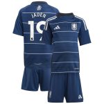 Aston Villa Jerseys - Official aston villa adidas third minikit 2024-25 with jaden 19 printing Collection for AVFC Fans