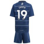 Aston Villa Jerseys - Official aston villa adidas third minikit 2024-25 with jaden 19 printing Collection for AVFC Fans