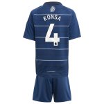 Aston Villa Jerseys - Official aston villa adidas third minikit 2024-25 with konsa 4 printing Collection for AVFC Fans