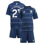 Aston Villa Jerseys - Official aston villa adidas third minikit 2024-25 with m.asensio 21 printing Collection for AVFC Fans
