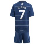 Aston Villa Jerseys - Official aston villa adidas third minikit 2024-25 with mcginn 7 printing Collection for AVFC Fans