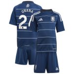 Aston Villa Jerseys - Official aston villa adidas third minikit 2024-25 with onana 24 printing Collection for AVFC Fans