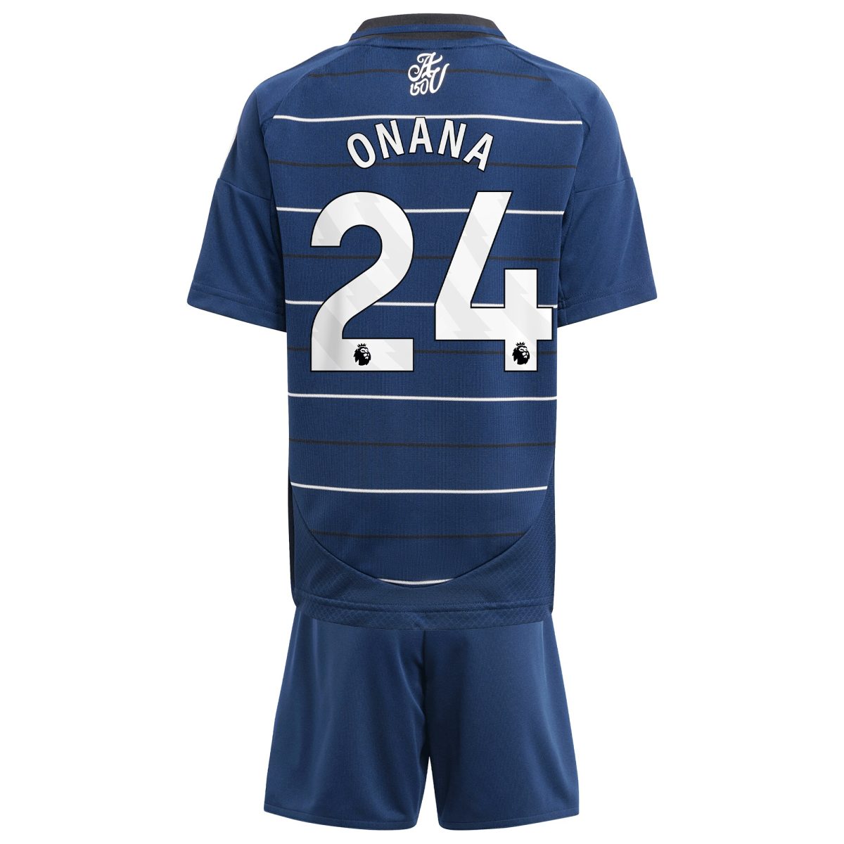 Aston Villa Jerseys - Official aston villa adidas third minikit 2024-25 with onana 24 printing Collection for AVFC Fans