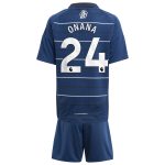 Aston Villa Jerseys - Official aston villa adidas third minikit 2024-25 with onana 24 printing Collection for AVFC Fans