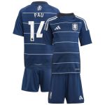 Aston Villa Jerseys - Official aston villa adidas third minikit 2024-25 with pau 14 printing Collection for AVFC Fans