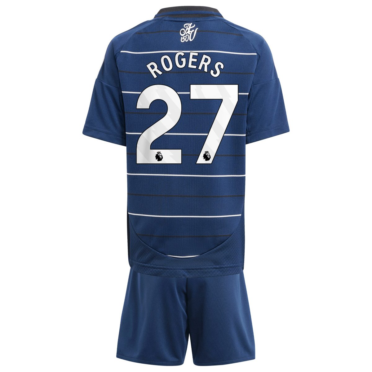 Aston Villa Jerseys - Official aston villa adidas third minikit 2024-25 with rogers 27 printing Collection for AVFC Fans