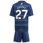Aston Villa Jerseys - Official aston villa adidas third minikit 2024-25 with rogers 27 printing Collection for AVFC Fans