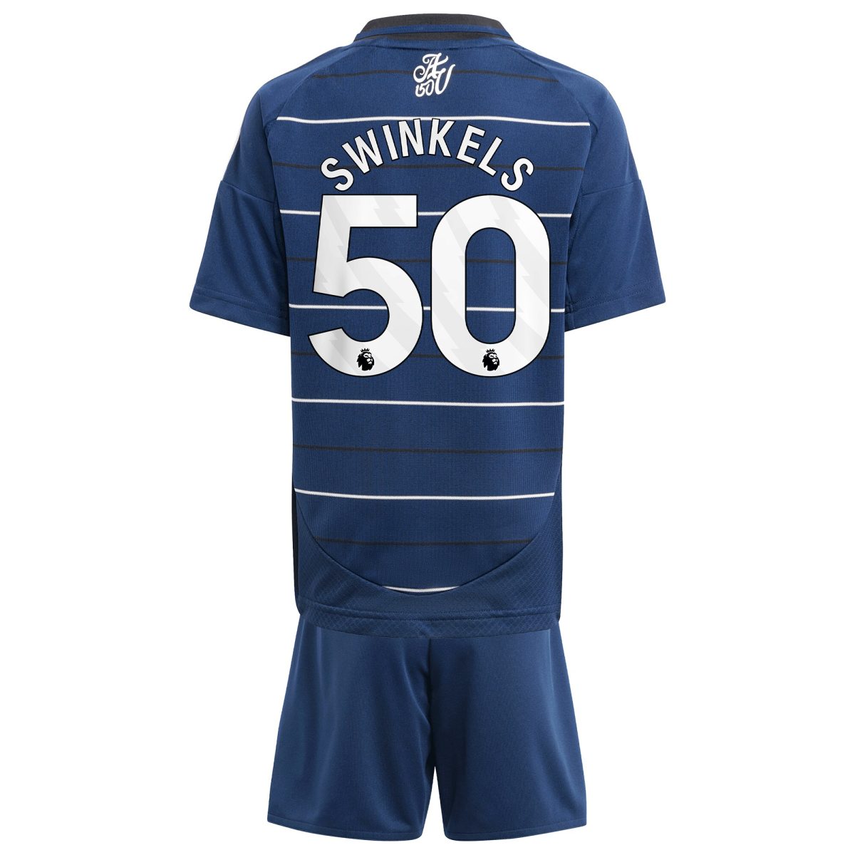 Aston Villa Jerseys - Official aston villa adidas third minikit 2024-25 with swinkels 50 printing Collection for AVFC Fans