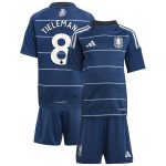 Aston Villa Jerseys - Official aston villa adidas third minikit 2024-25 with tielemans 8 printing Collection for AVFC Fans