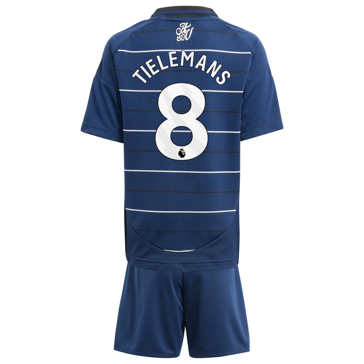 Aston Villa Jerseys - Official aston villa adidas third minikit 2024-25 with tielemans 8 printing Collection for AVFC Fans