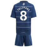 Aston Villa Jerseys - Official aston villa adidas third minikit 2024-25 with tielemans 8 printing Collection for AVFC Fans