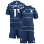 Aston Villa Jerseys - Official aston villa adidas third minikit 2024-25 with watkins 11 printing Collection for AVFC Fans